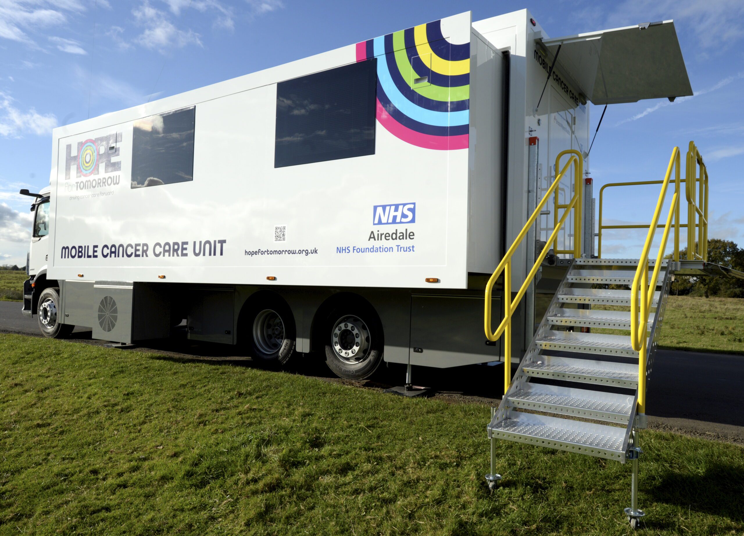 Hope for Tomorrow launches ‘world first’ next generation unit for mobile cancer care