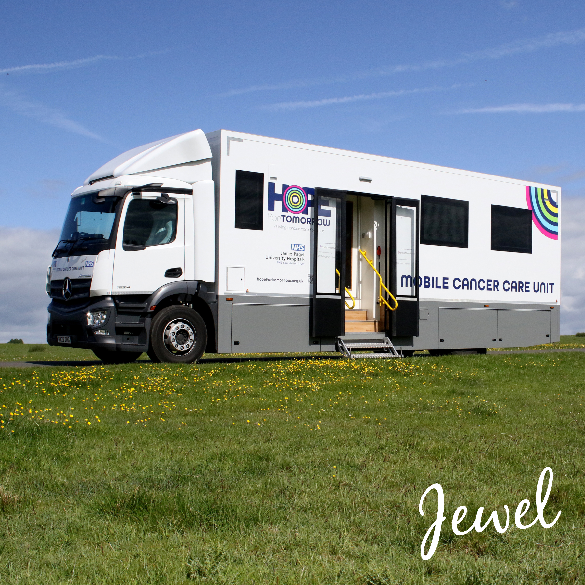 Hope for Tomorrow are launching a new mobile cancer care unit in Great Yarmouth