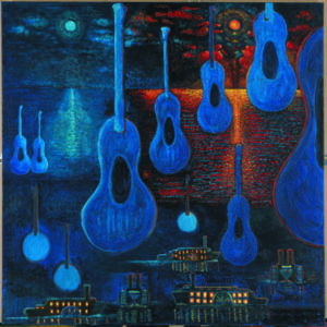 Chris Rea -  Prints from his Blue Guitar Collection