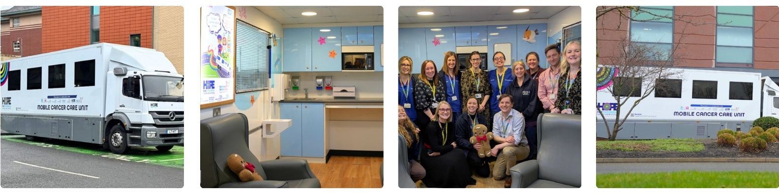 Charity volunteers and supporters at the Cuppa for Cancer Care launch event  