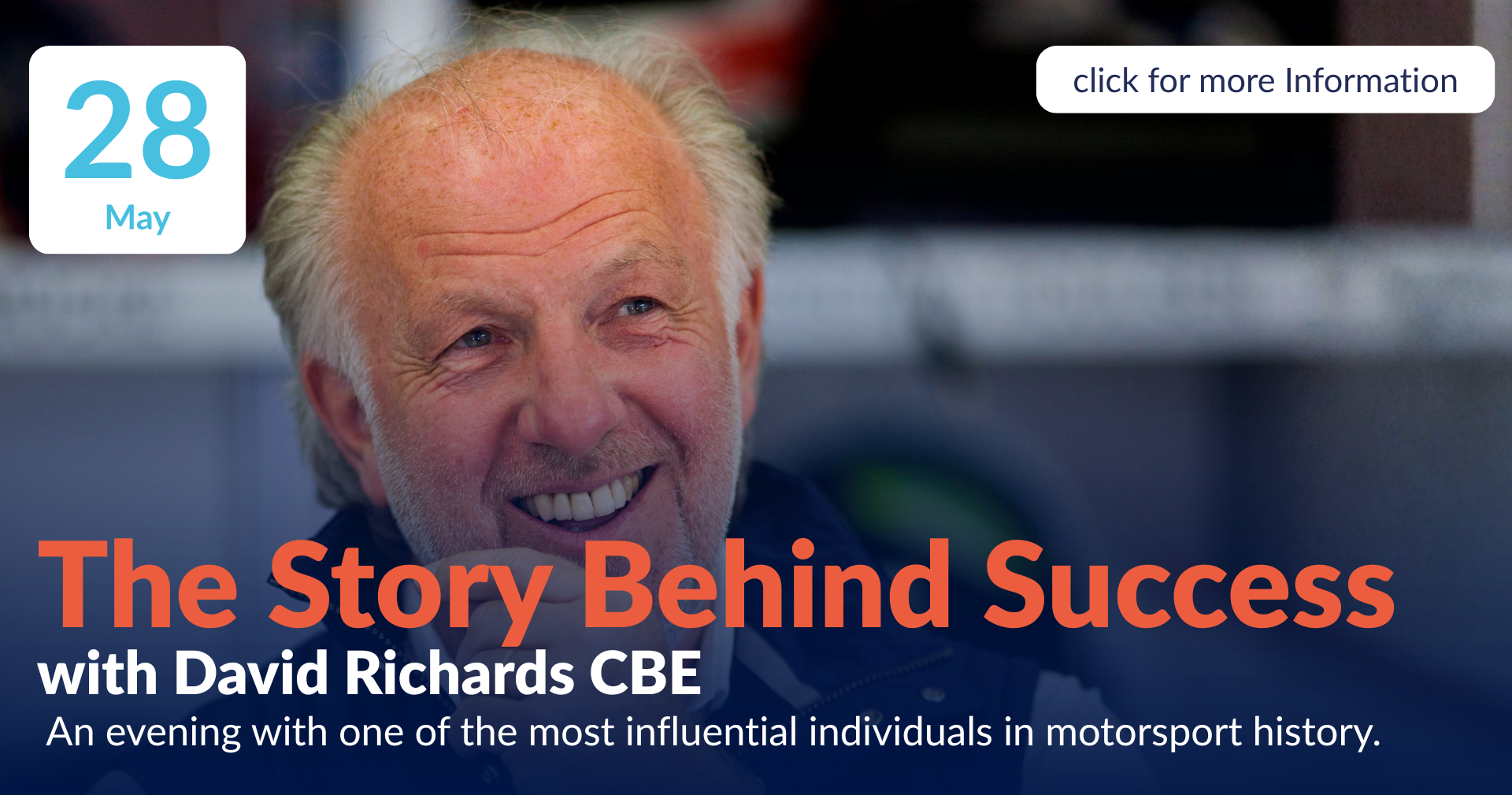 TSBS W DRC John, a man in his early 40s, jumping from a plane attached to an instructor, wearing his Hope for Tomorrow branded t-shirt